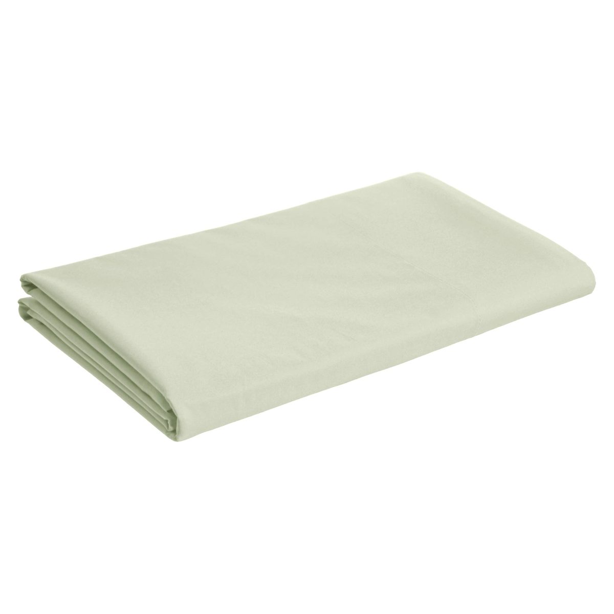 AmazonBasics Everyday 100% Cotton Flat Sheet,Green,230 x 260 cm