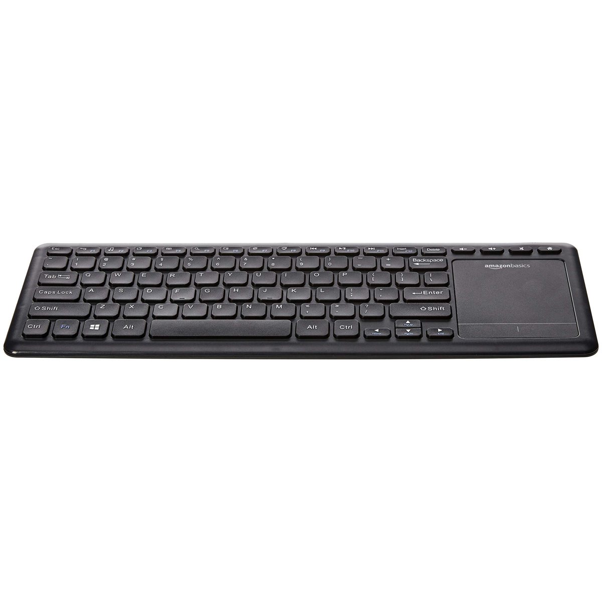 AmazonBasics Wireless Keyboard with Touchpad for Smart TV - US Layout (QWERTY)