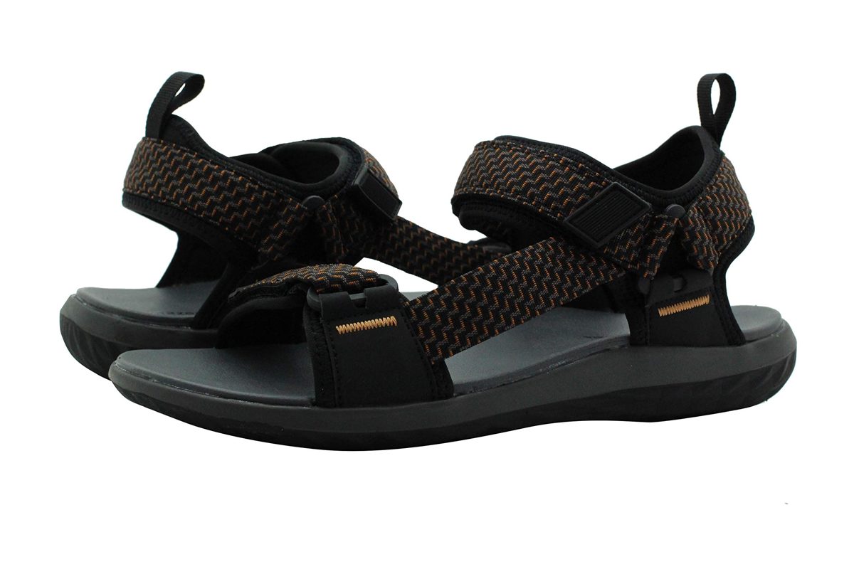 Amazon Essentials Men's Sandal, Black, 13 Medium US