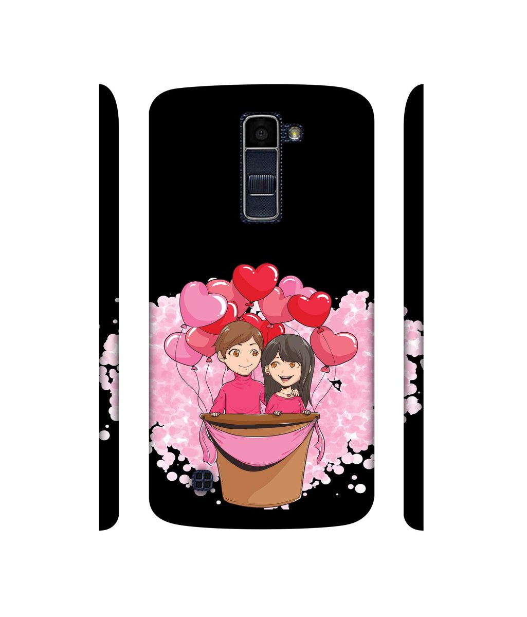 Amazon Brand - Solimo Designer Boy and Girl 3D Printed Hard Back Case Mobile Cover for LG K10