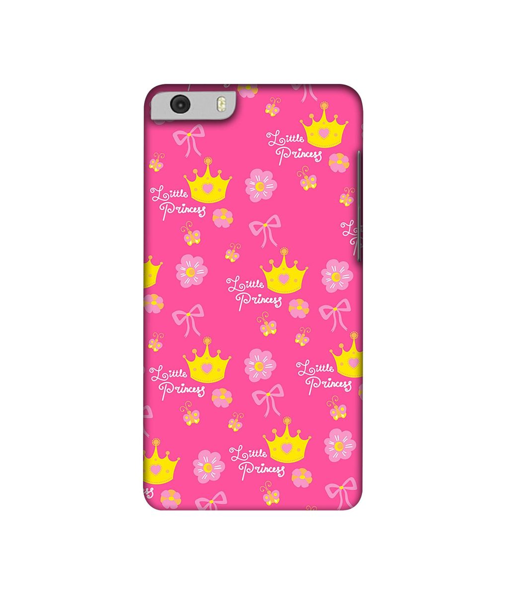 Amazon Brand - Solimo Designer Little Princess Pattern 3D Printed Hard Back Case Mobile Cover for Micromax Canvas Knight 2 E471