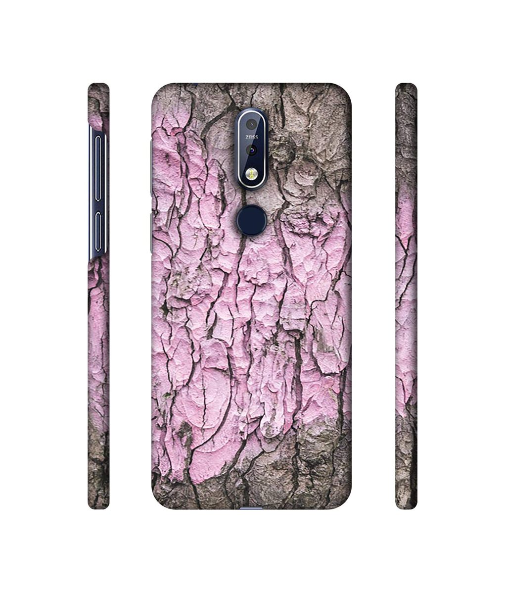 Amazon Brand - Solimo Designer Creaks On Tree Trunk 3D Printed Hard Back Case Mobile Cover for Nokia 7.1