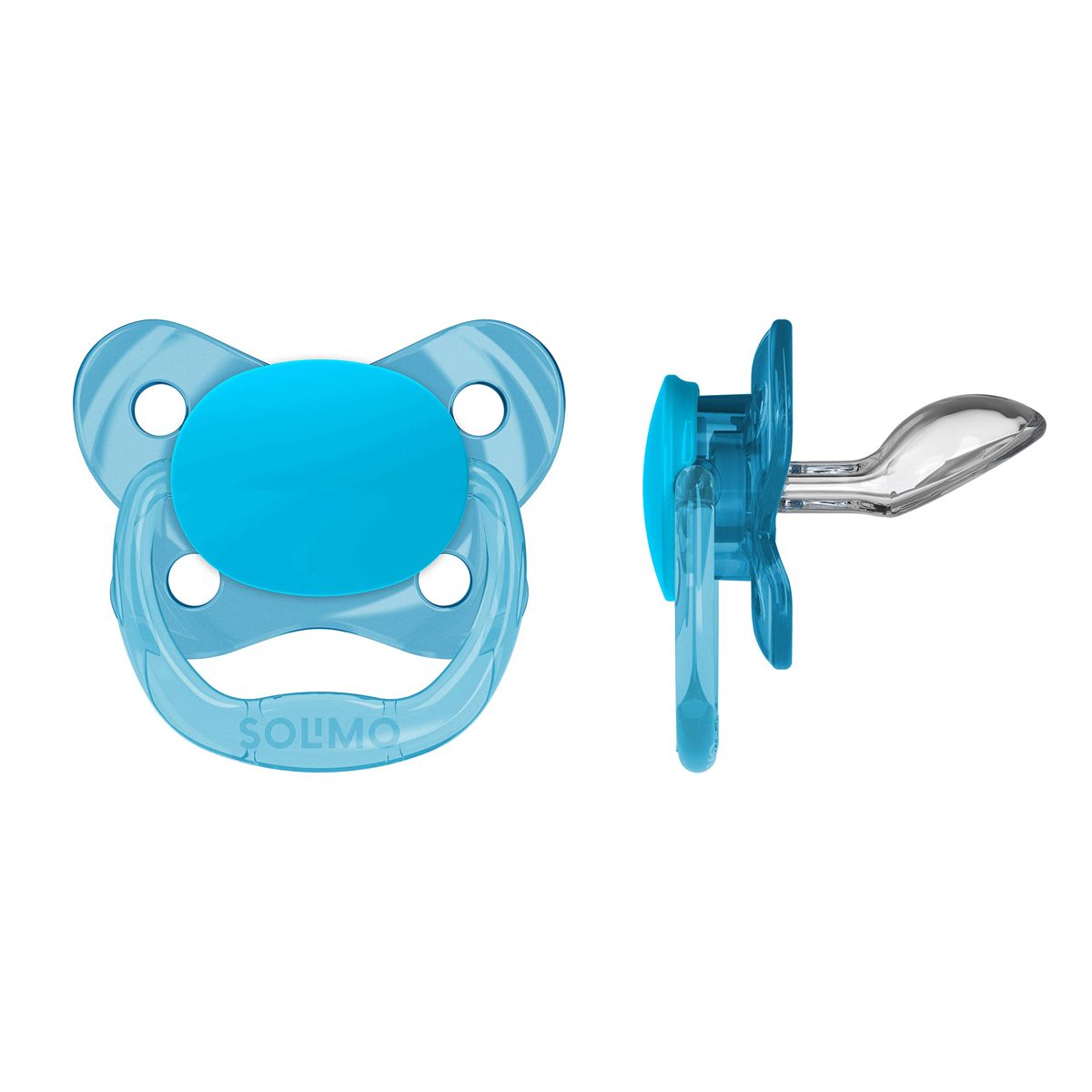 Solimo Orthadontic Pacifier Stage 2, 4-Pack