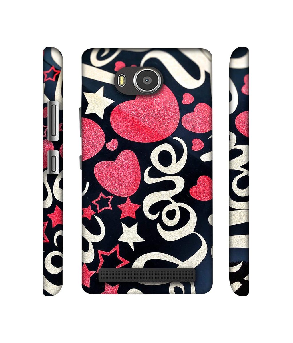 Amazon Brand - Solimo Designer Love You 3D Printed Hard Back Case Mobile Cover for Lenovo A7700