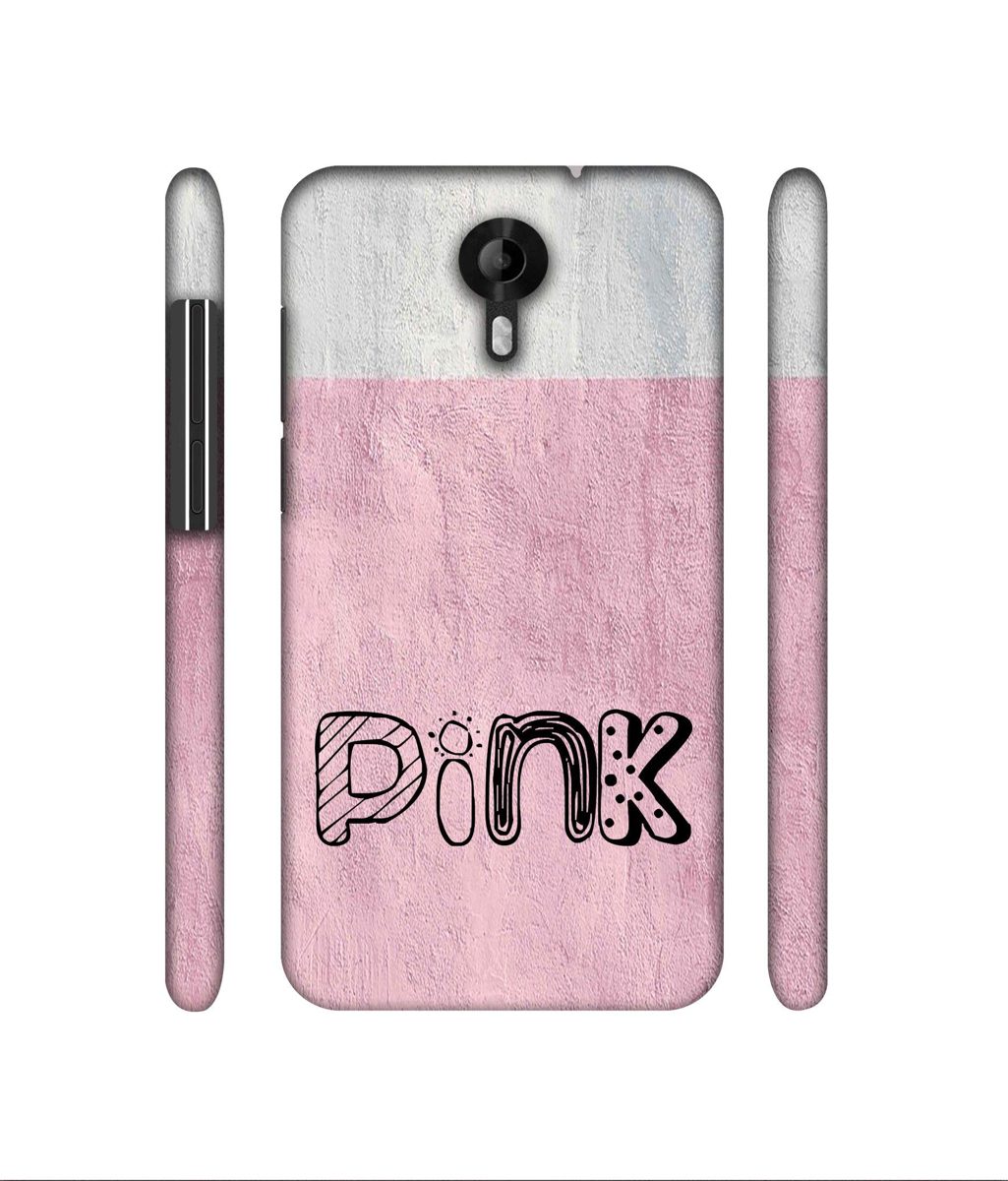 Amazon Brand - Solimo Designer Pink 3D Printed Hard Back Case Mobile Cover for Micromax Canvas Nitro 4G E455