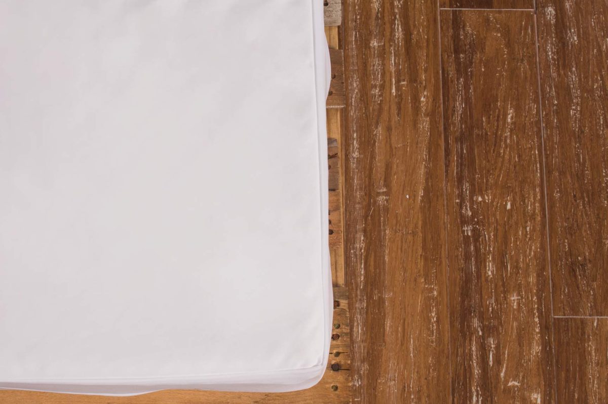 Brooklyn Bedding Tight Mattress Encasement, Polyester & Polyester Blend, White, California King