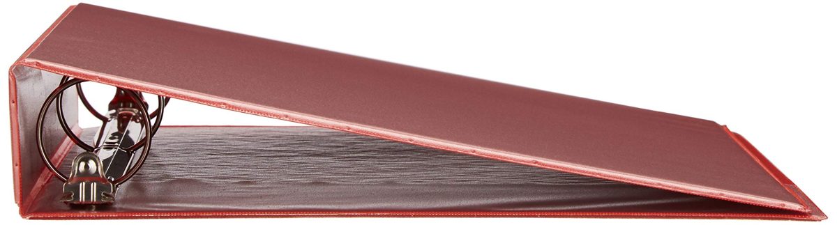 AmazonBasics 1.5-Inch Round Ring Binder, Mixed, View, 4-Pack (Renewed)