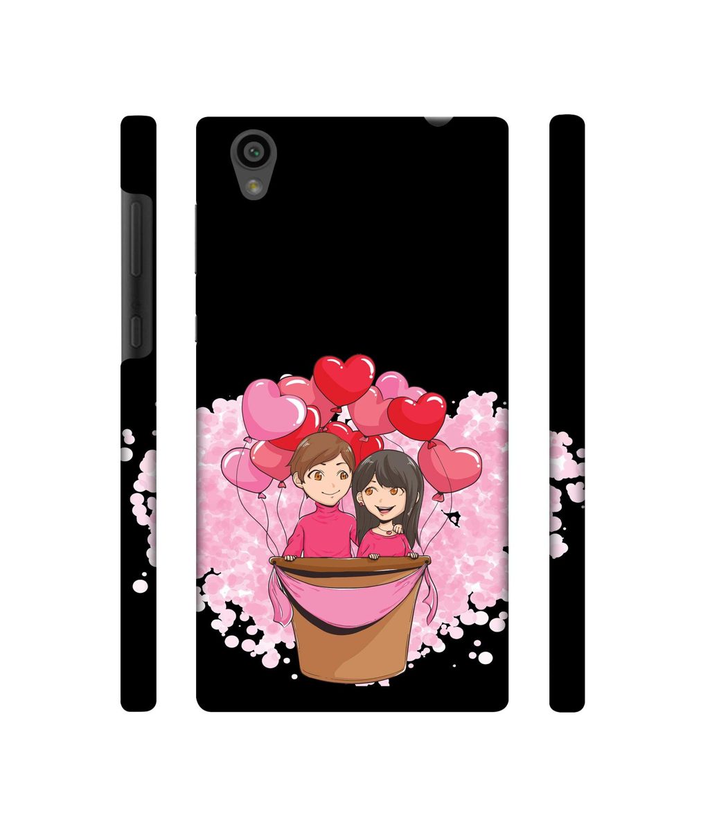 Amazon Brand - Solimo Designer Boy and Girl 3D Printed Hard Back Case Mobile Cover for Sony Xperia L1