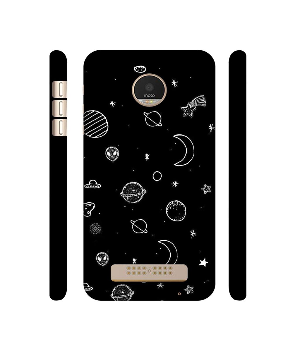 Amazon Brand - Solimo Designer Solar System 3D Printed Hard Back Case Mobile Cover for Motorola Moto Z Play