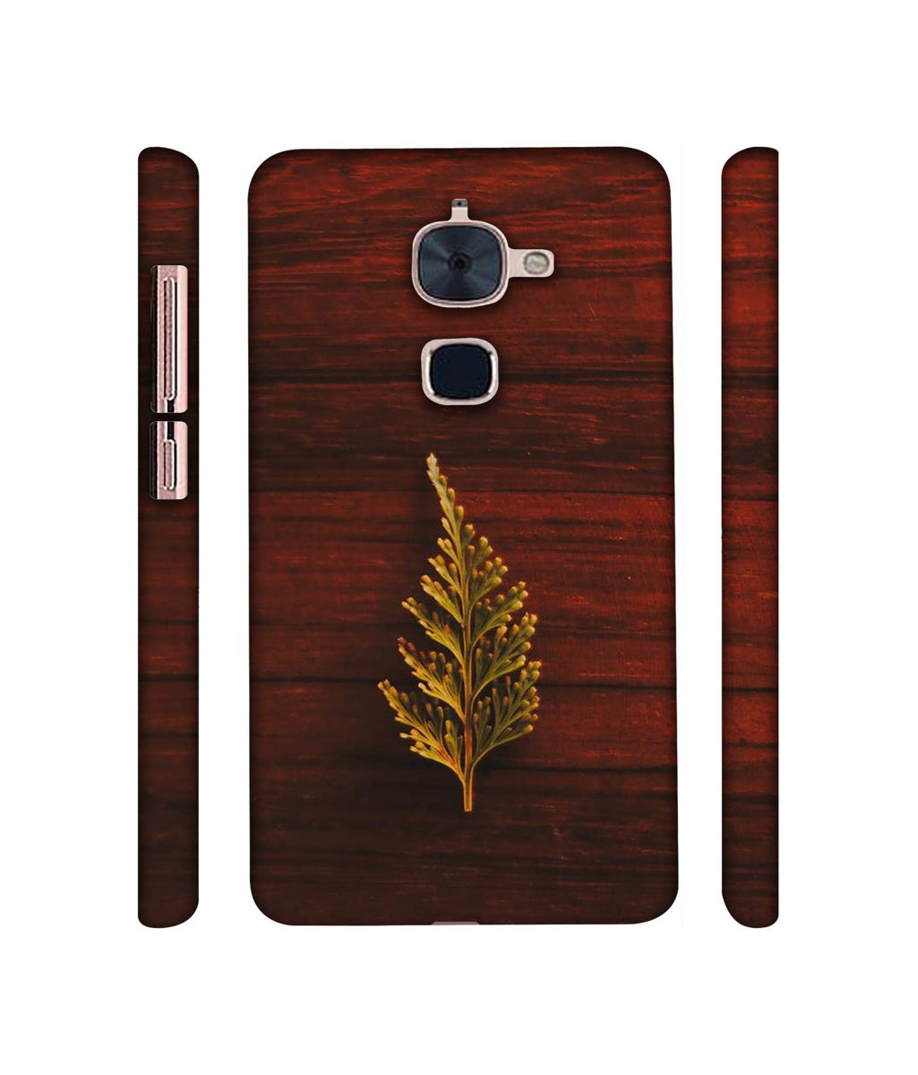 Amazon Brand - Solimo Designer Leaf on Wood 3D Printed Hard Back Case Mobile Cover for LeTV Le 2
