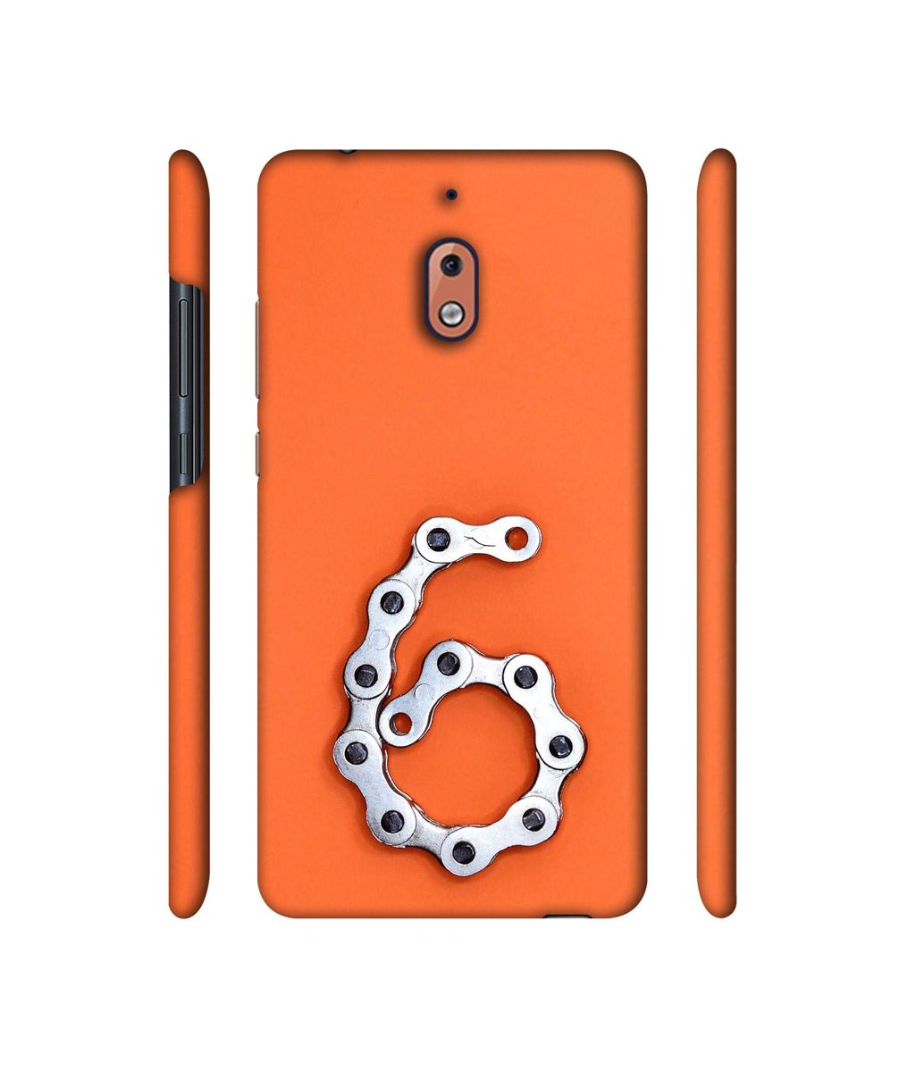 Amazon Brand - Solimo Designer Number Six 3D Printed Hard Back Case Mobile Cover for Nokia 2.1