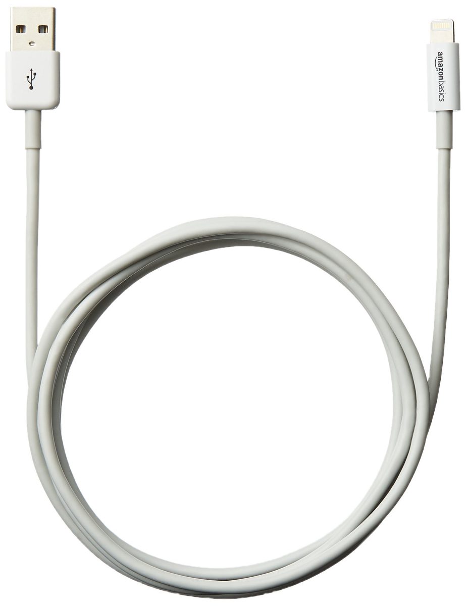 Otterbox Defender Series Case for iPhone 6/6s and AmazonBasics Lightning Cable (6-Feet) Pack