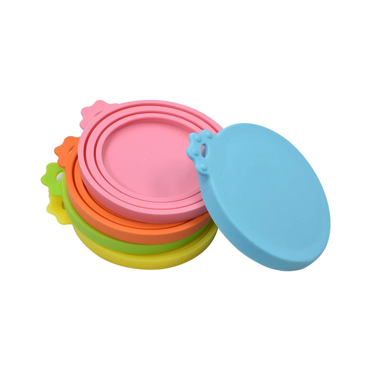 UMI. Essentials Can Covers Universal Silicone Can Lids for Pet Food Cans Fits Most Standard Size Dog and Cat Can Tops BPA Free