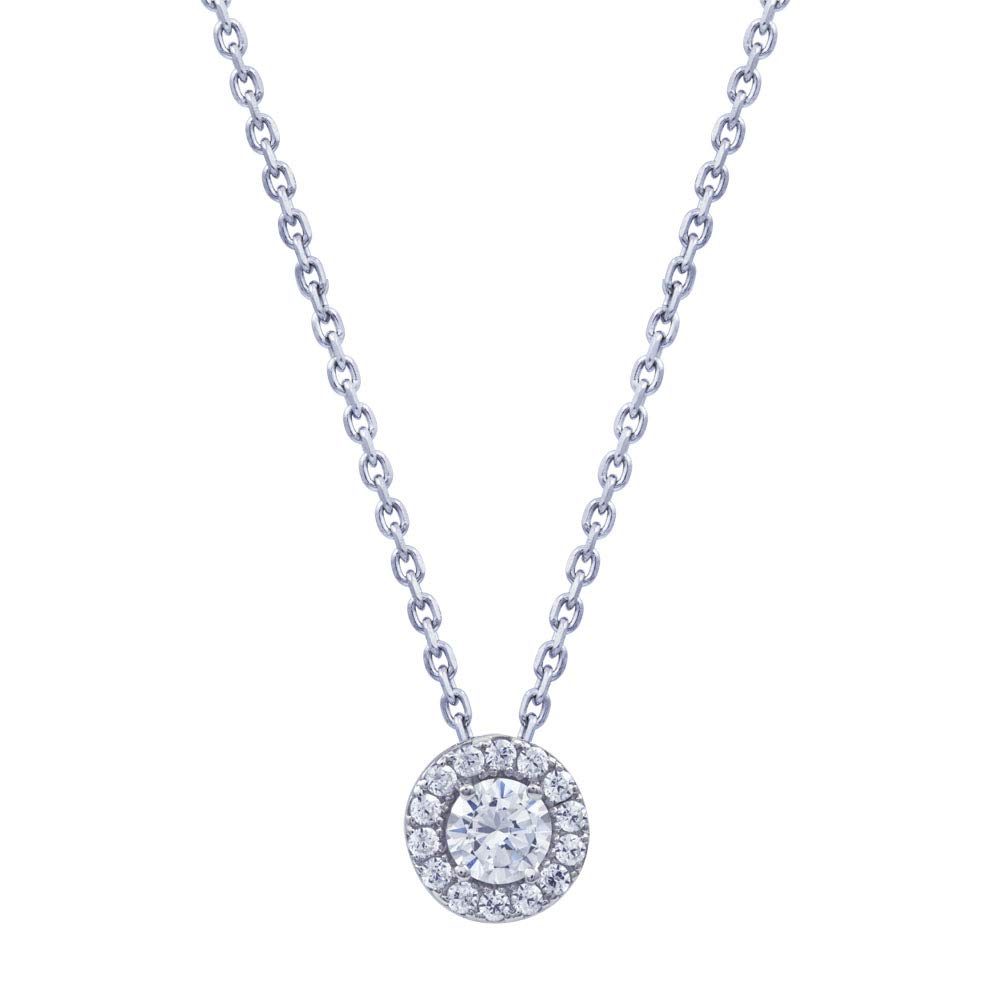 [Find] Amazon Collection Platinum mekkisuta-ringusiruba-kuriaraundokatto Birthstone haro-pendantotye-n with Pendant jep00393 _ 120cl00qd00