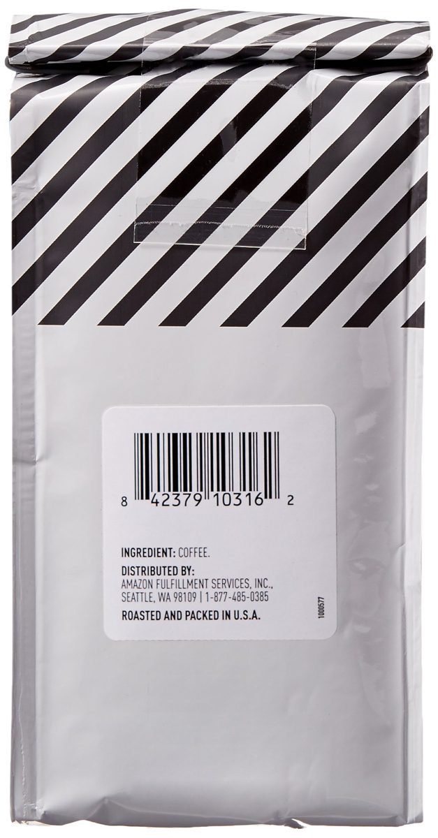 AmazonFresh Dark Roast Whole Bean Coffee, 12 Ounce (Pack of 1)