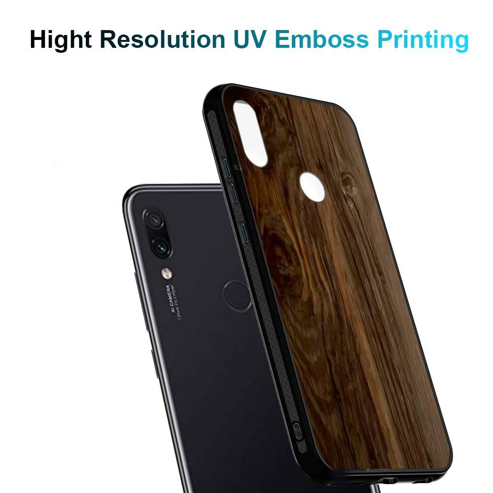 Amazon Brand - Solimo Designer Wooden Texture Printed Hard Back Case Mobile Cover for Redmi Note 7 Pro & Redmi Note 7