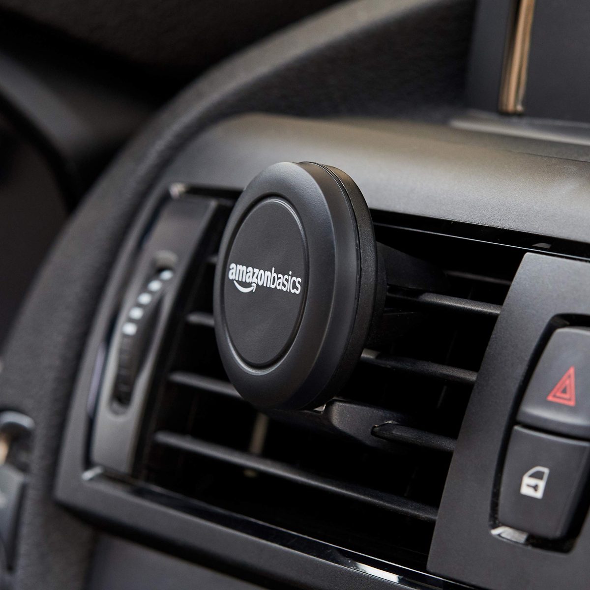AmazonBasics Universal Air Vent Car Cell Phone Holder | 2-Pack