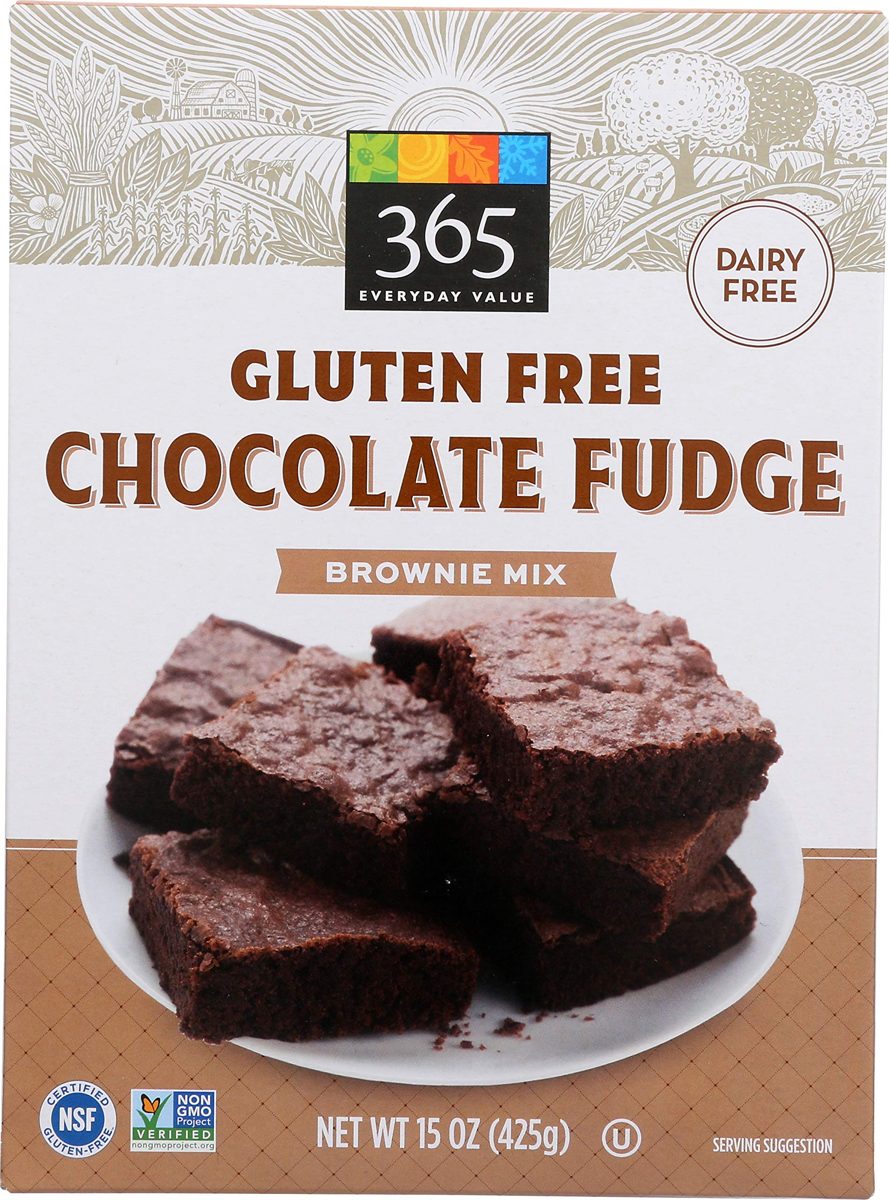 365 Everyday Value, Gluten Free Chocolate Fudge Brownie Mix, 15 oz