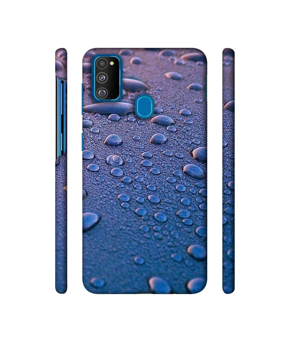 Amazon Brand - Solimo Designer Water Drops 3D Printed Hard Back Case Mobile Cover for Samsung Galaxy M21 / M30s
