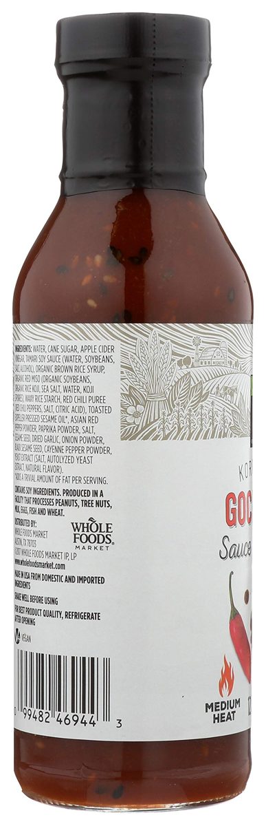 365 Everyday Value, Korean Style Gochujang Sauce & Marinade, 12 fl oz