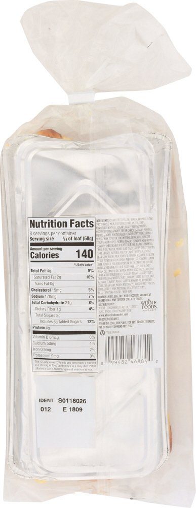 Whole Foods Market Brioche Loaf With Cream Cheese, 14.11 Oz