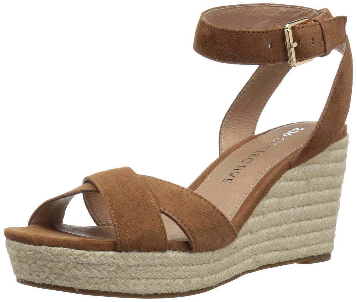 Amazon Brand - 206 Collective Women's Campbell Espadrille Dress Wedge-High Sandal