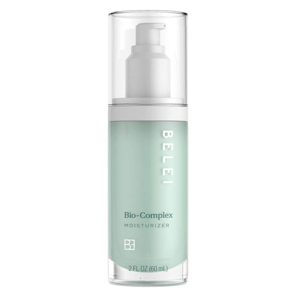 Belei Bio-Complex Moisturizer for Dry Skin, Fragrance Free, Paraben Free, 2 Fluid Ounce (60 mL) & Triple-Peptide Eye Cream, Fragrance Free, Paraben Free, 0.5 Fluid Ounce (15 mL)