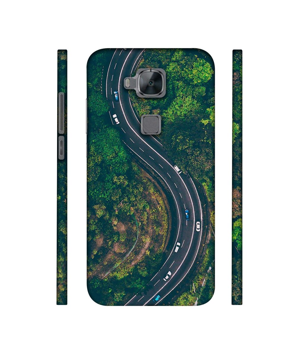 Amazon Brand - Solimo Designer Racing Track 3D Printed Hard Back Case Mobile Cover for Huawei G8