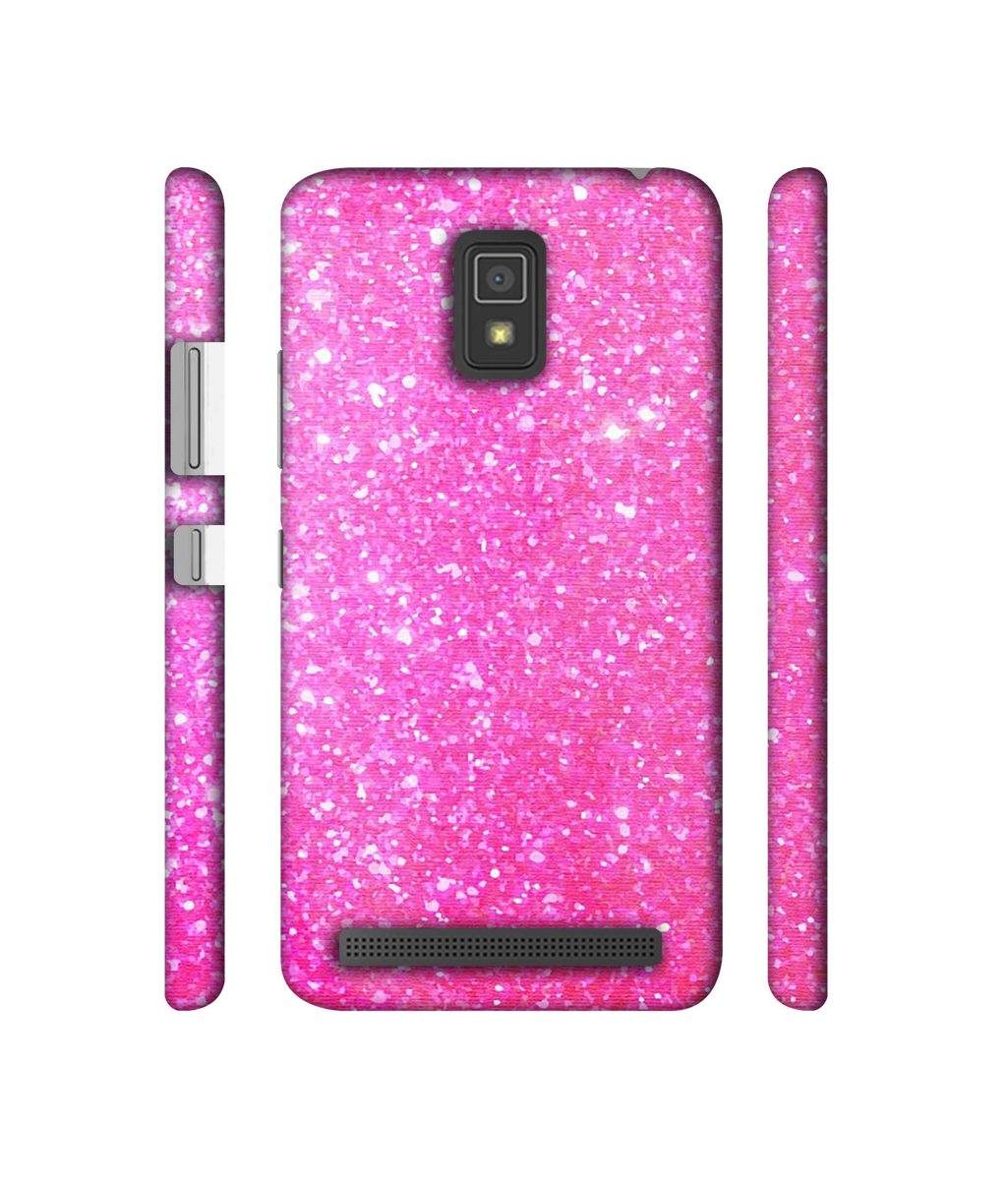 Amazon Brand - Solimo Designer Pink Sparkle 3D Printed Hard Back Case Mobile Cover for Lenovo A6600