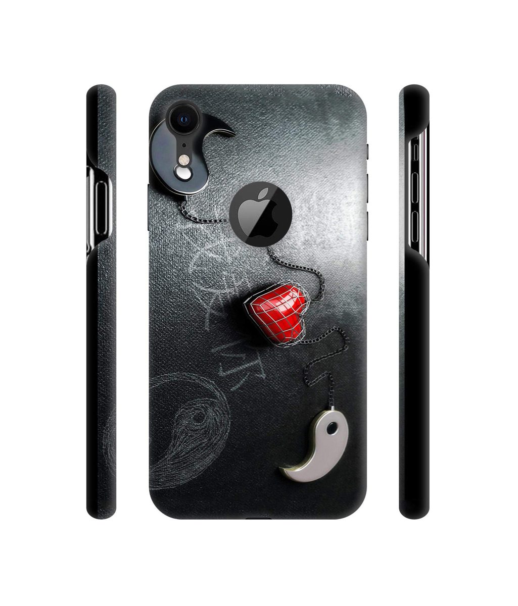 Amazon Brand - Solimo Designer Chinnese Yin and Yang 3D Printed Hard Back Case Mobile Cover for Apple iPhone XR (Logo Cut)