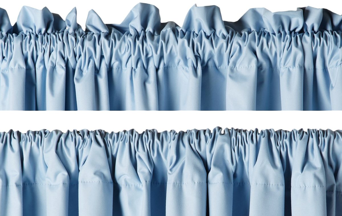 AmazonBasics Heat Insulating Blackout Curtain, 1 Piece, 135 x 244 cm (WxL), Spa Blue