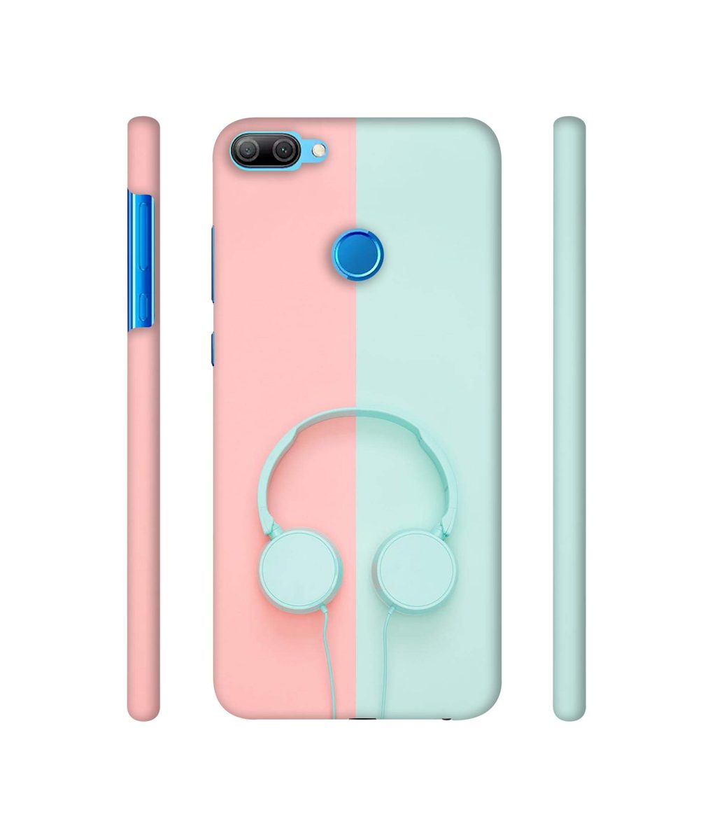 Amazon Brand - Solimo Designer Head Phone 3D Printed Hard Back Case Mobile Cover for Huawei Honor 9N