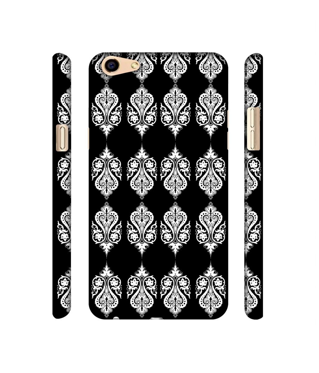 Amazon Brand - Solimo Designer S Shape Pattern 3D Printed Hard Back Case Mobile Cover for Oppo F3