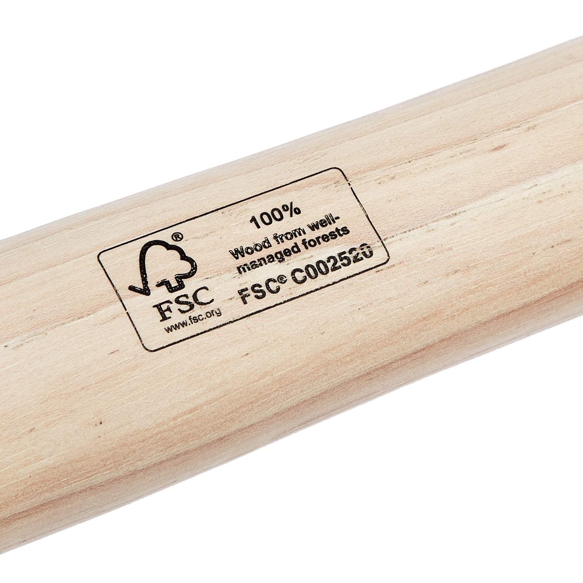 AmazonBasics Engineer's Hickory Wooden Handle Hammer Set, 3 Pieces, 300g, 500g, 1000g