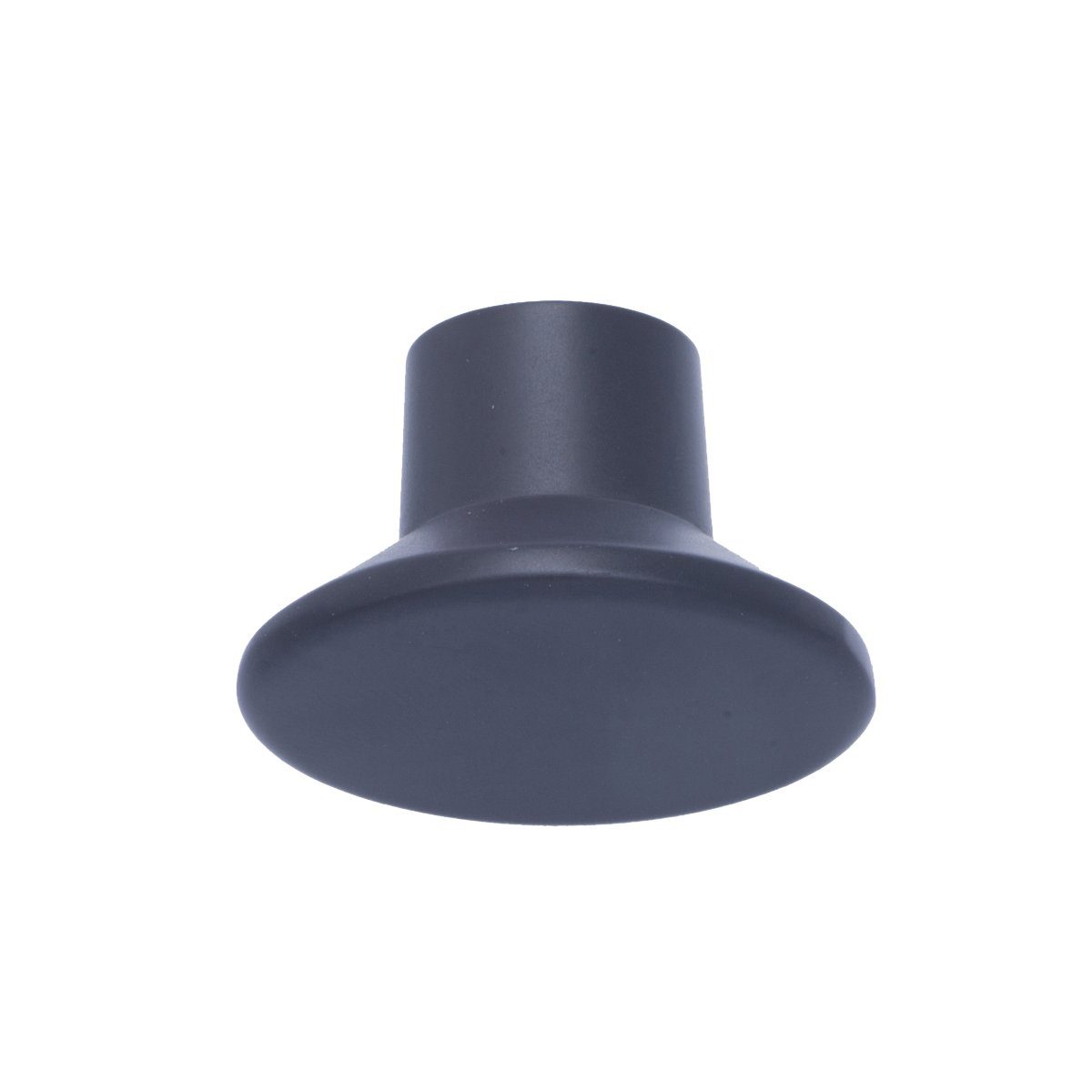 AmazonBasics - Flat Round Drawer Knob - 3.66 cm Diameter, AB1400-FB-10