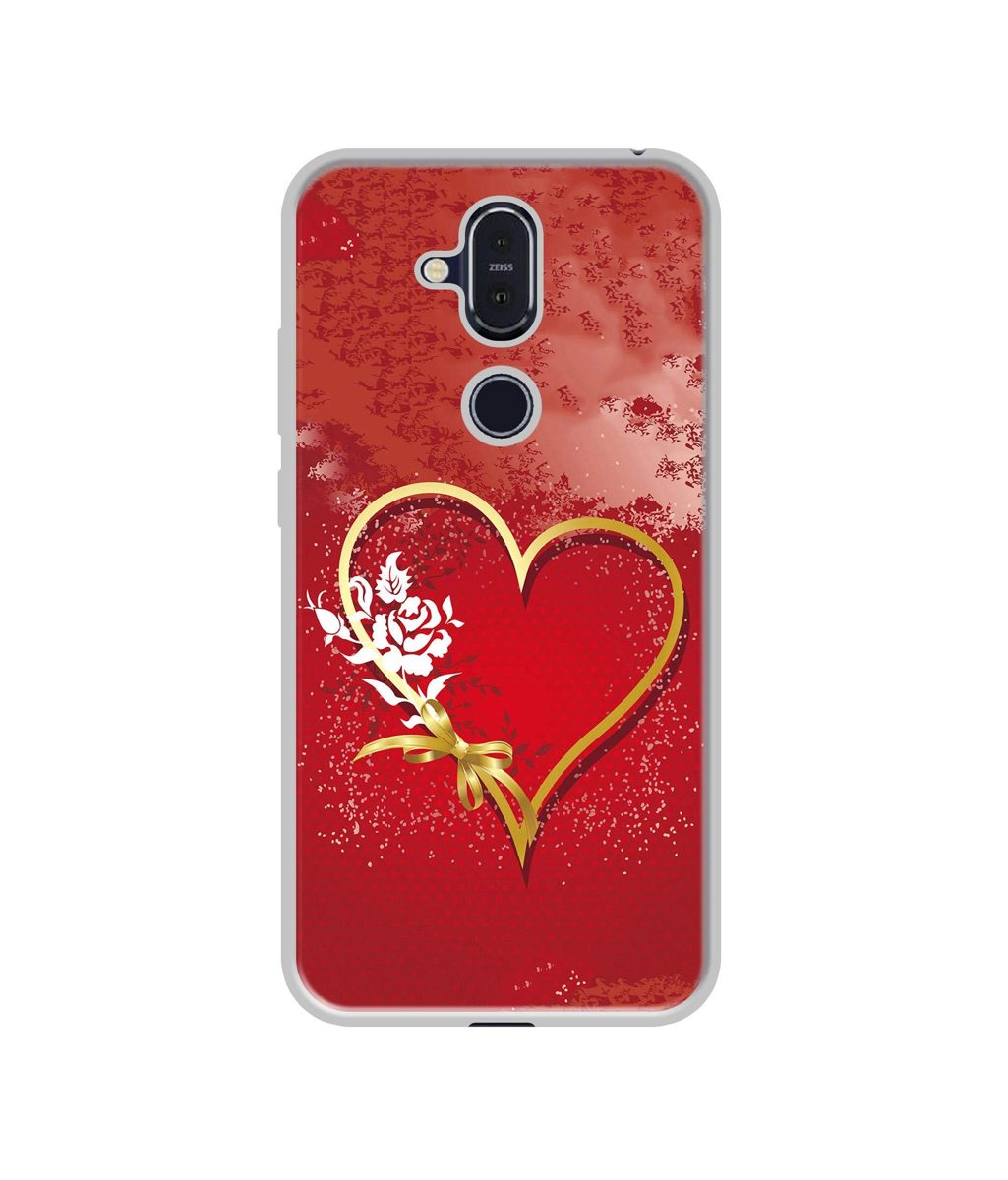 Amazon Brand - Solimo Designer Dark Night Park UV Printed Soft Back Case Mobile Cover for Nokia 8.1