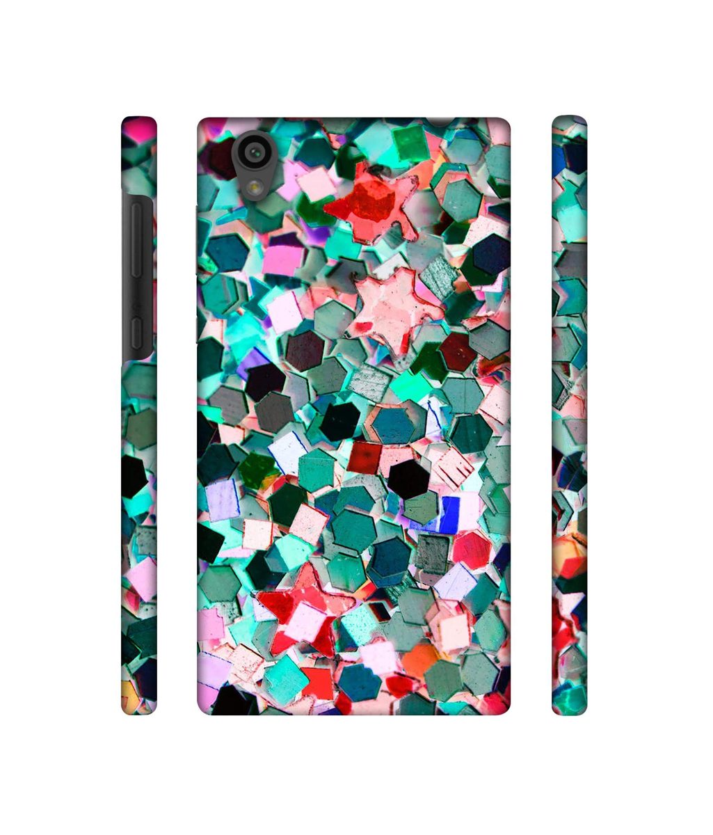 Amazon Brand - Solimo Designer Multicolor Stone 3D Printed Hard Back Case Mobile Cover for Sony Xperia L1