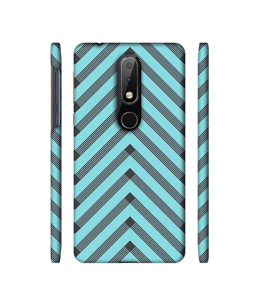 Amazon Brand - Solimo Designer Texture 3D Printed Hard Back Case Mobile Cover for Nokia 6.1 Plus