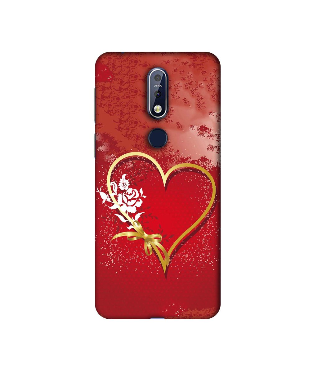 Amazon Brand - Solimo Designer Dark Night Park 3D Printed Hard Back Case Mobile Cover for Nokia 7.1