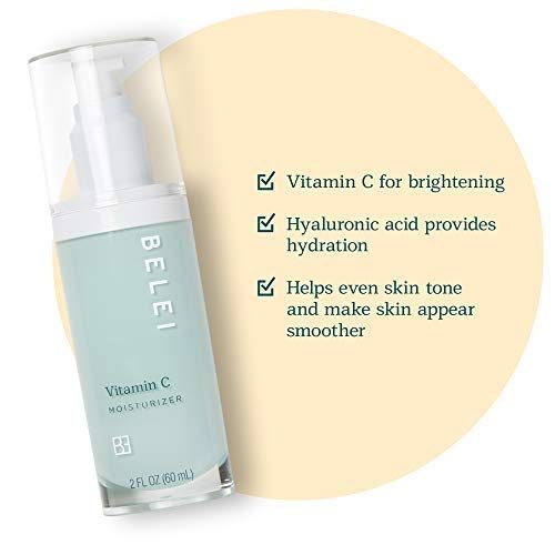 Belei Vitamin C Moisturizer, Fragrance Free, Paraben Free, 2 Fluid Ounce (60 mL)