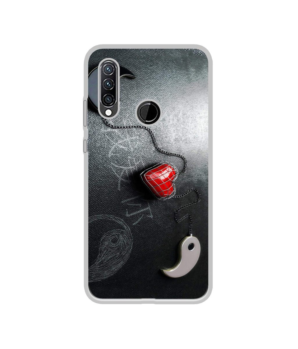 Amazon Brand - Solimo Designer Chinnese Yin and Yang UV Printed Soft Back Case Mobile Cover for Lenovo K10 Plus
