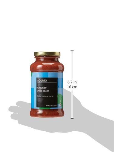 Solimo Mild Chunky Salsa, 24oz
