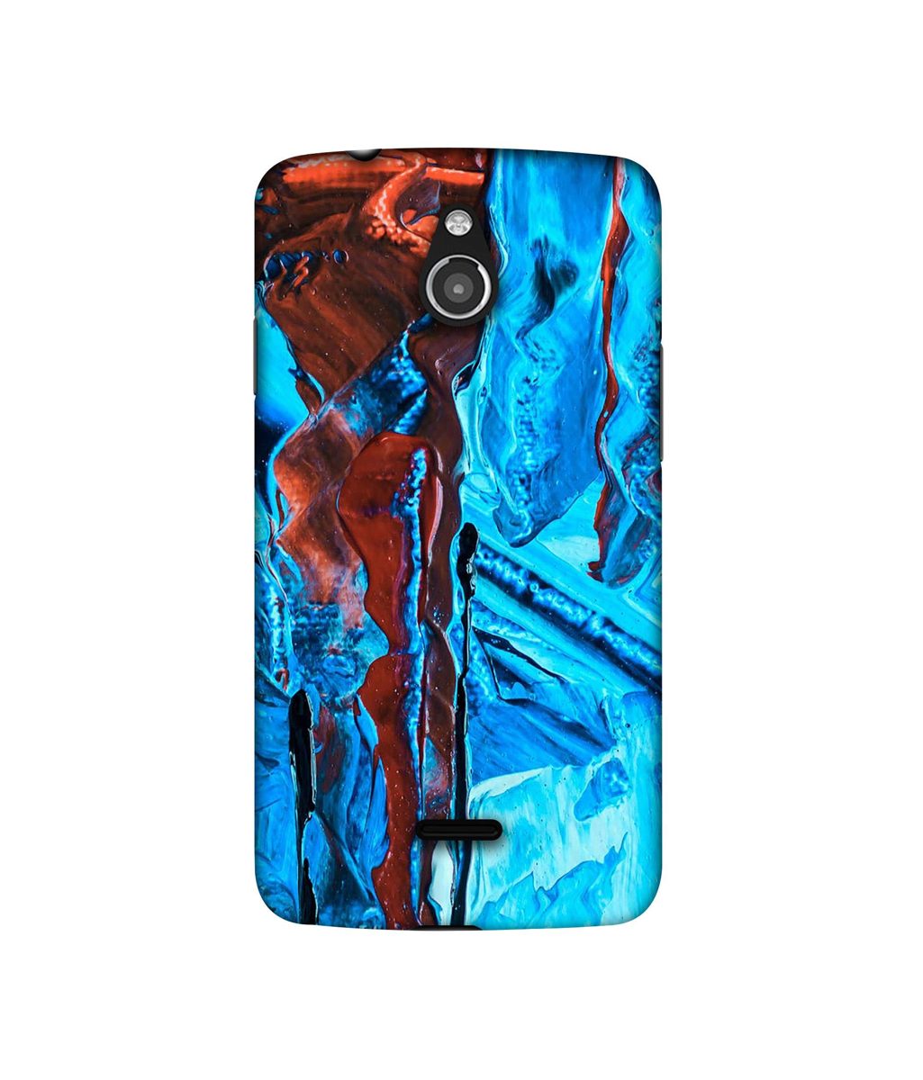 Amazon Brand - Solimo Designer Zik Zak Color Mixing 3D Printed Hard Back Case Mobile Cover for InFocus M2