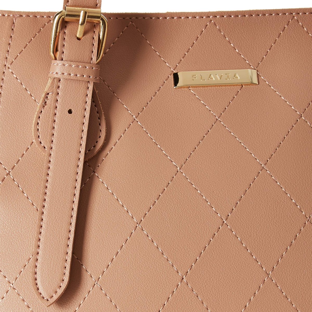 Flavia Women's Handbag (Pink)