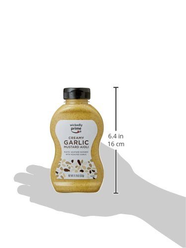 Wickedly Prime Mustard, Creamy Garlic Aioli, 11.75 Ounce