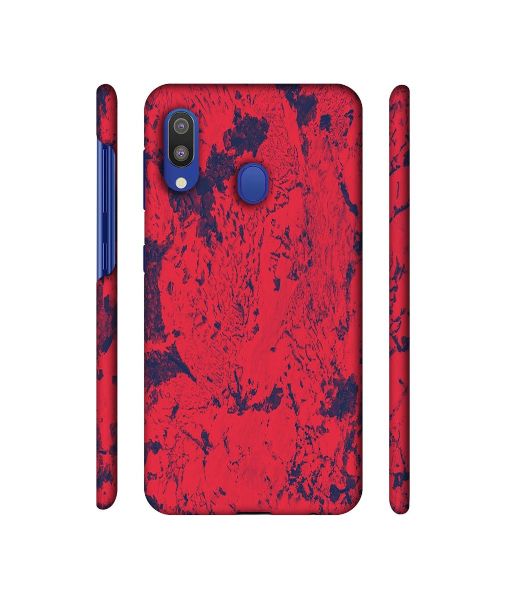 Amazon Brand - Solimo Designer Red Paint 3D Printed Hard Back Case Mobile Cover for Samsung Galaxy M20