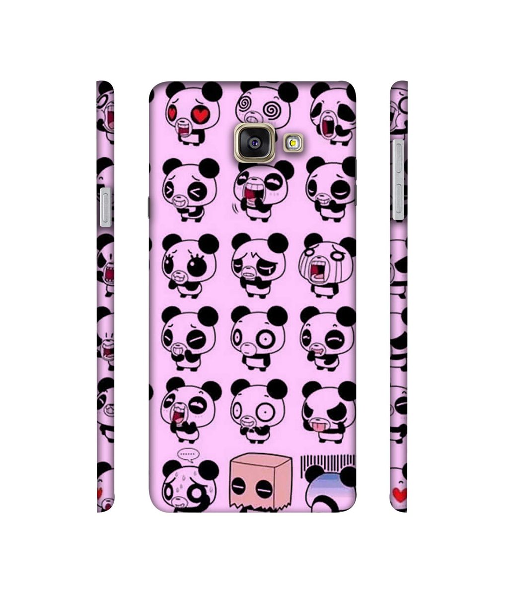 Amazon Brand - Solimo Designer Panda Experation 3D Printed Hard Back Case Mobile Cover for Samsung Galaxy A7 (2016)