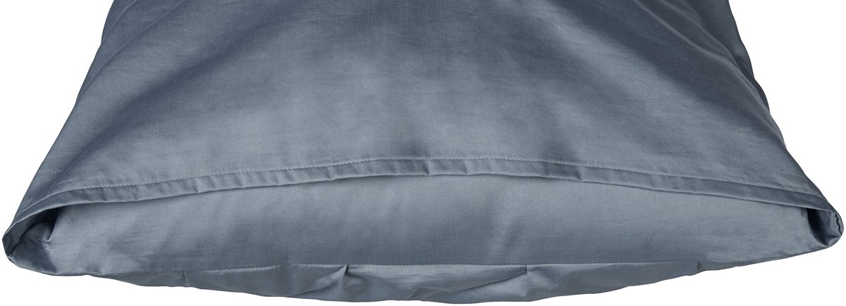 AmazonBasics Pinzon pinch pleat duvet cover set-155x200cm/50x80cmx2, Pewter