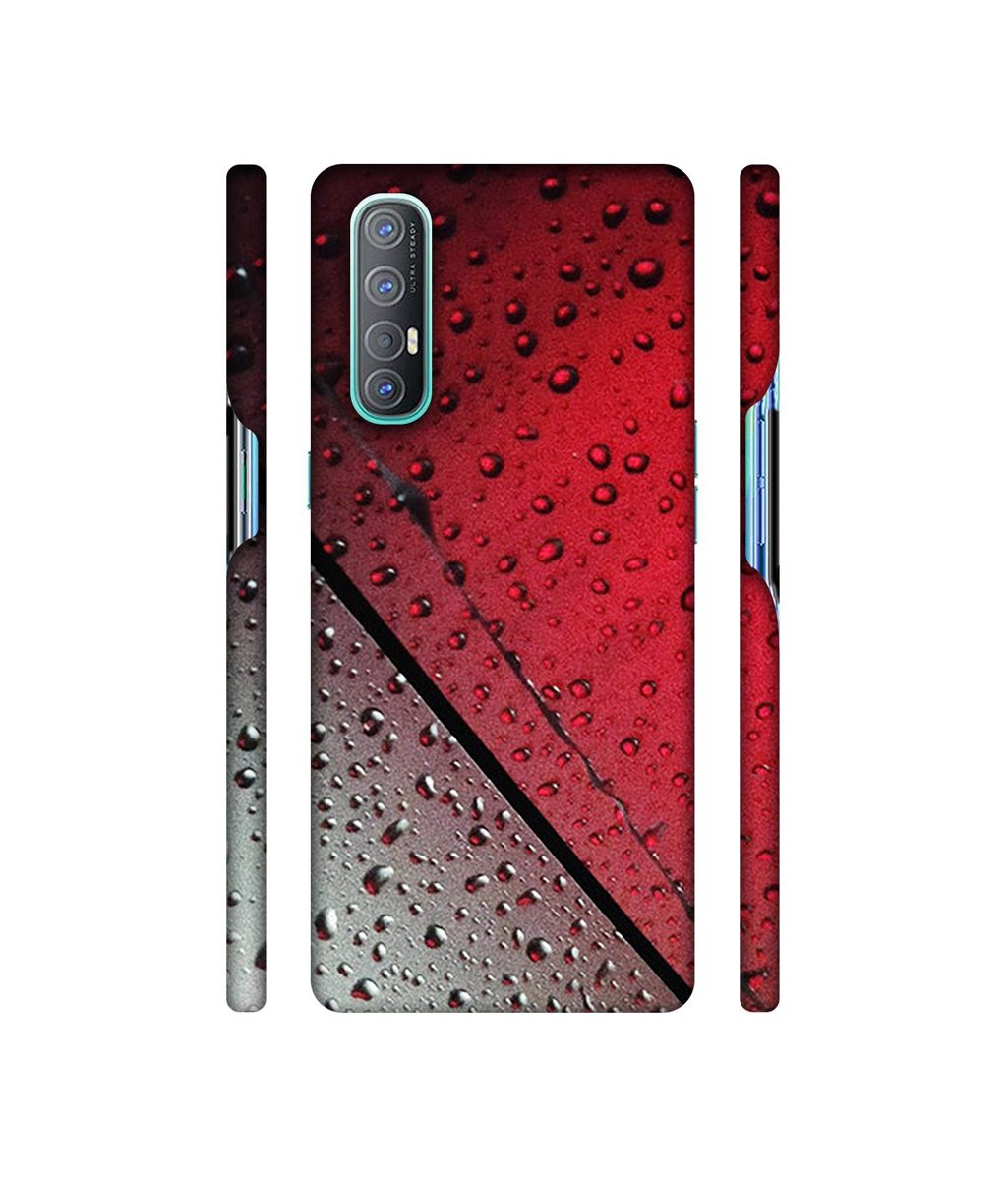Amazon Brand - Solimo Designer Water Drop On Glass 3D Printed Hard Back Case Mobile Cover for Oppo Reno 3 Pro