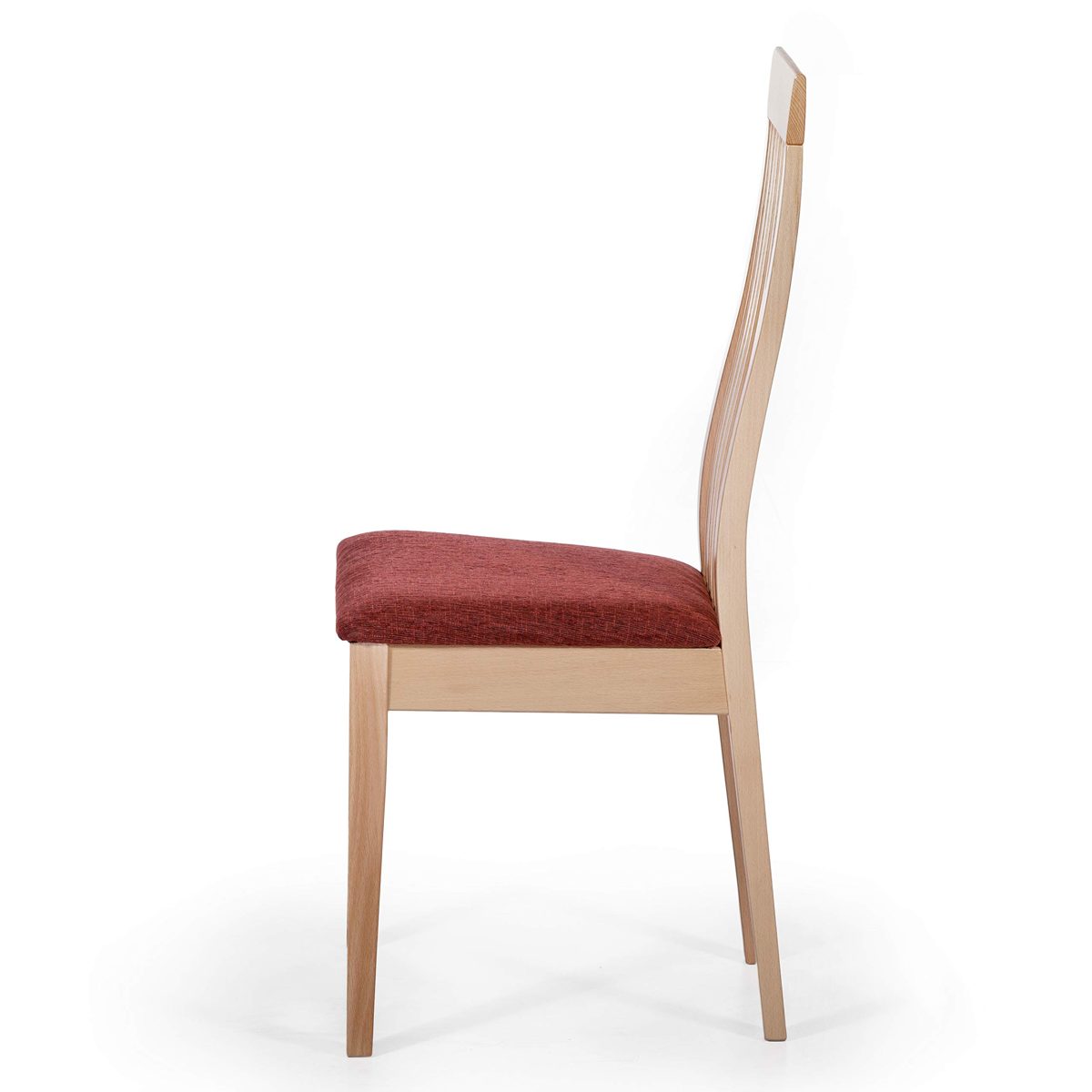 Alcove - Hayes Helena - Set of 2 solid wood armchairs with upholstered seat, lacquered beech